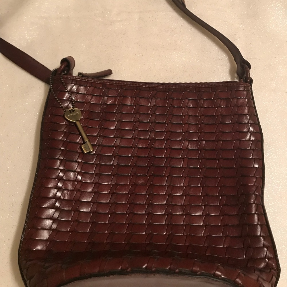 Leather Fossil crossbody